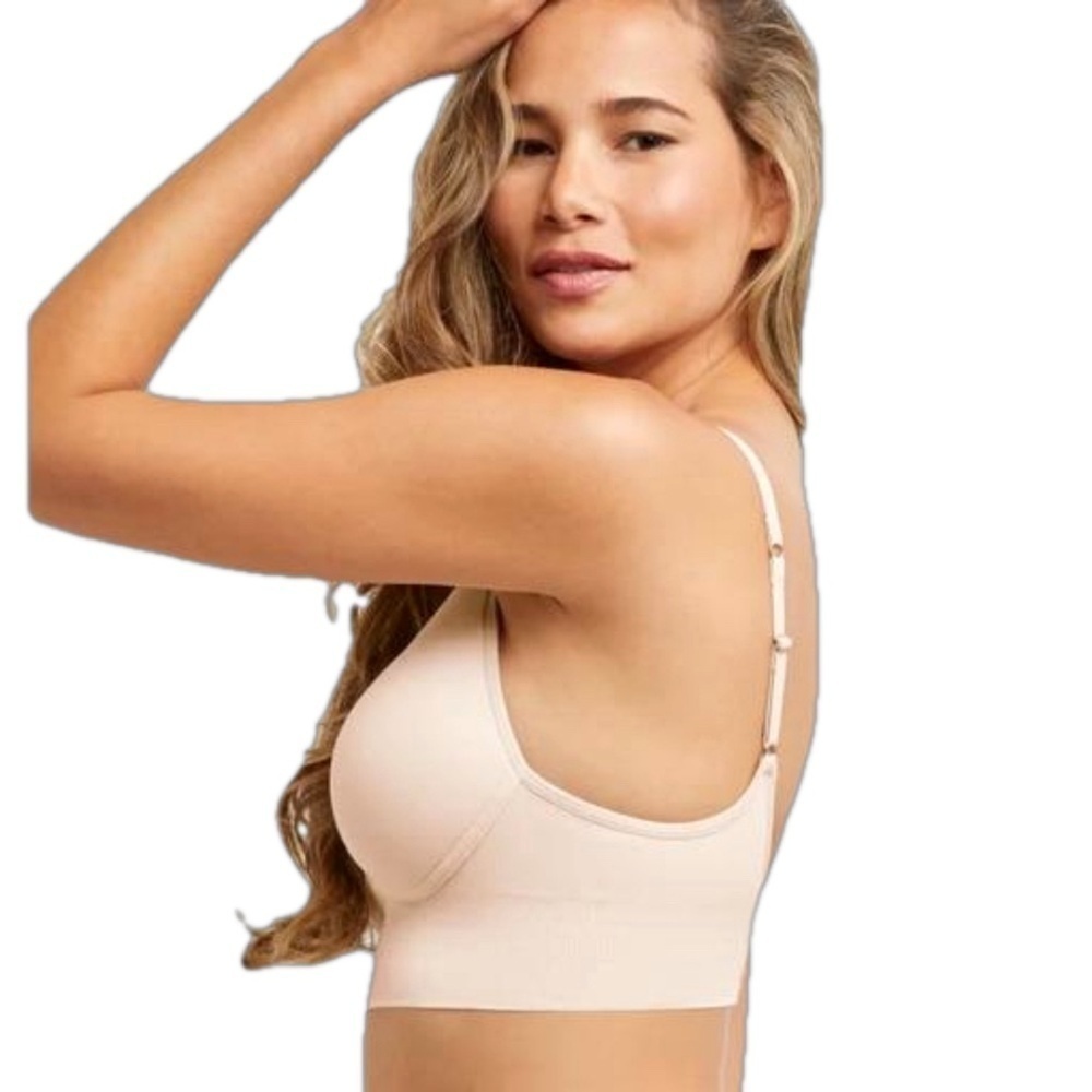 Maidenform Seamless Lift Wireless Convertible Tank-style Bralette Medium Beige